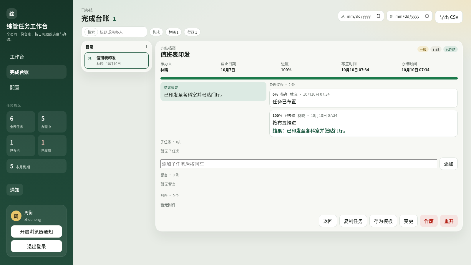 综管任务工作台 封面
