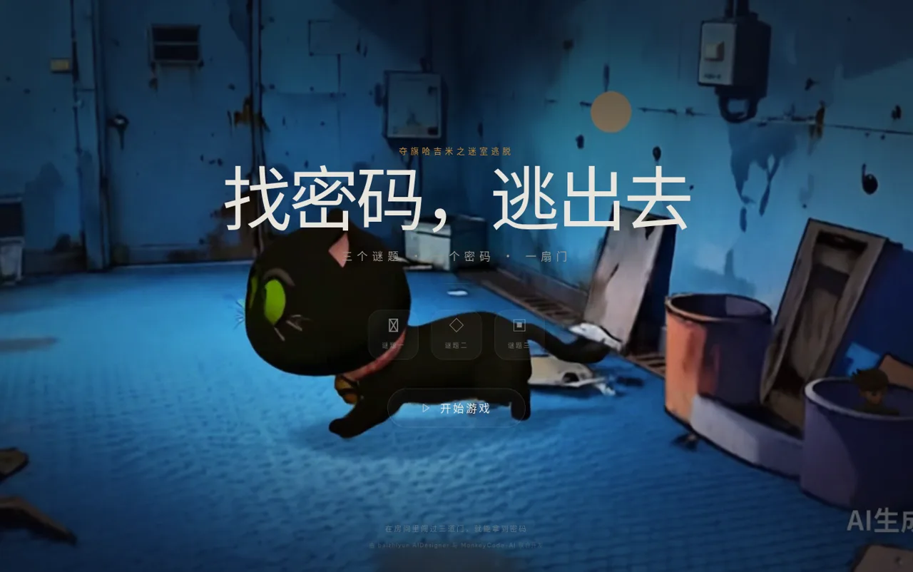 夺旗哈吉米之迷室逃脱