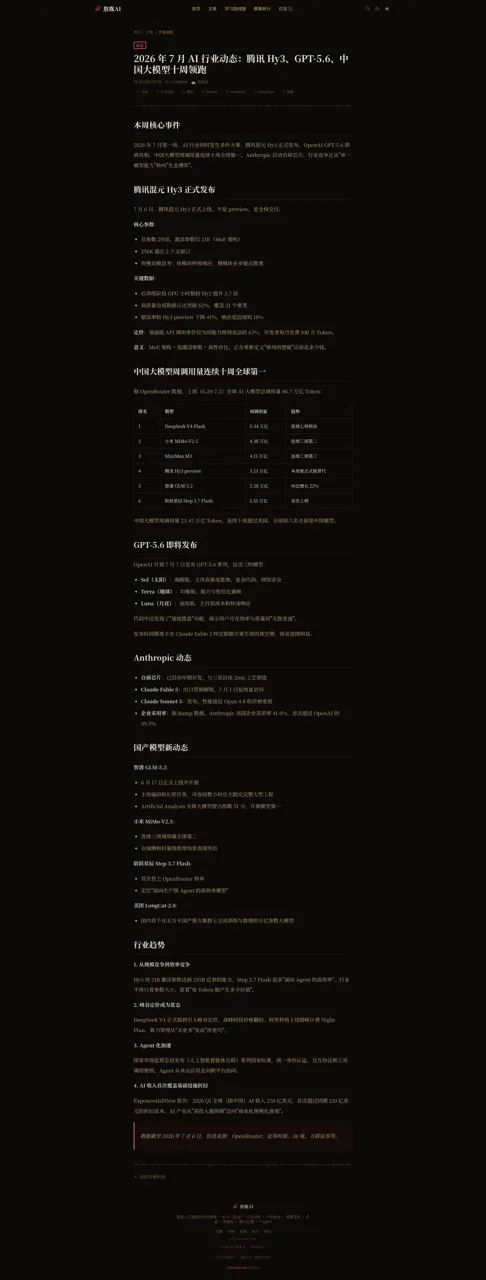 敖胤AI — AI 学习与实战一站式中文博客 封面