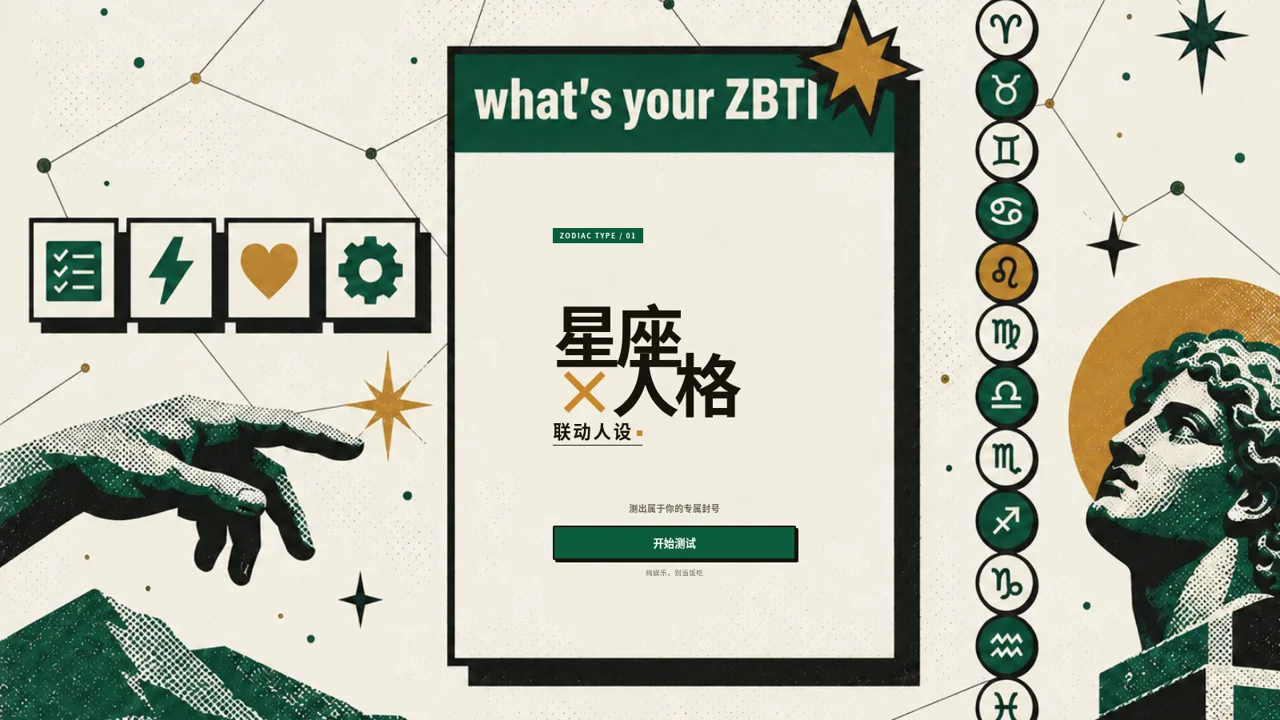 ZBTI 人格自测 封面