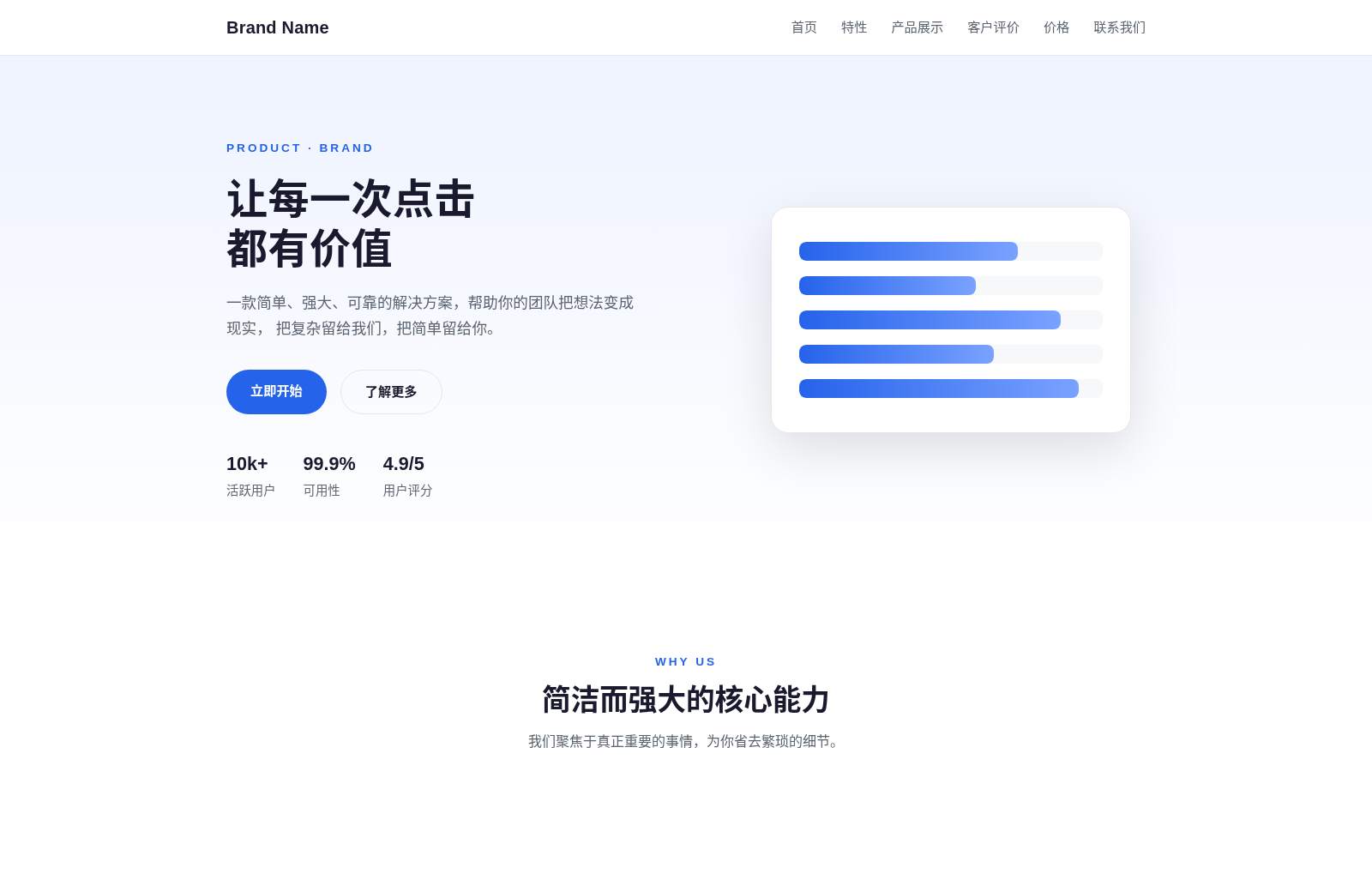 Brand Name 产品主页 封面
