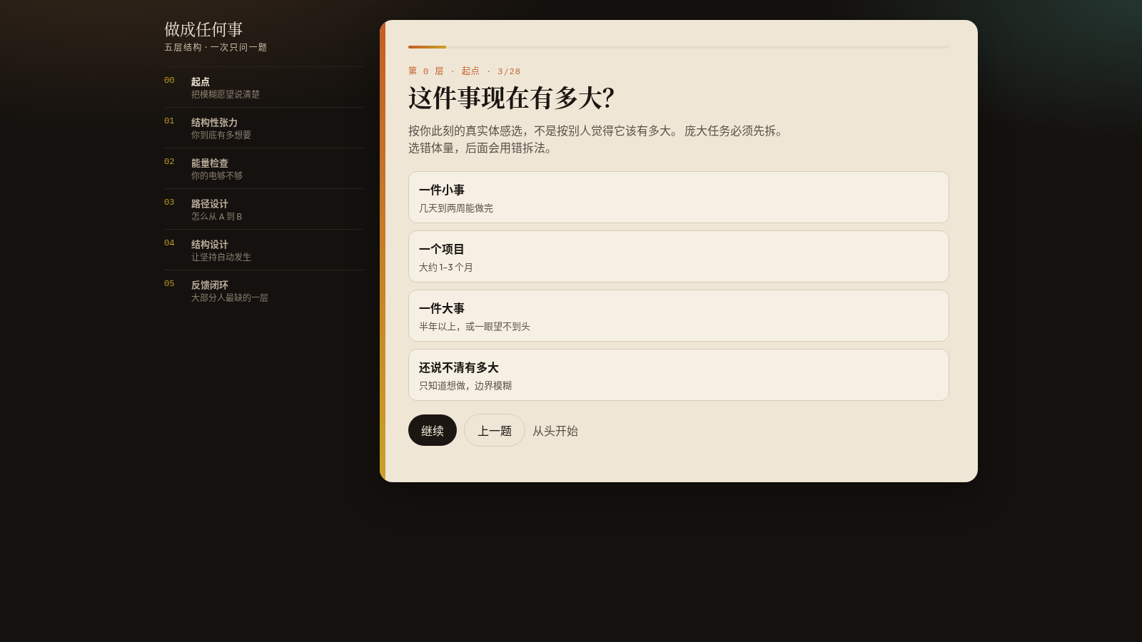 五层结构 · 做成任何事 封面