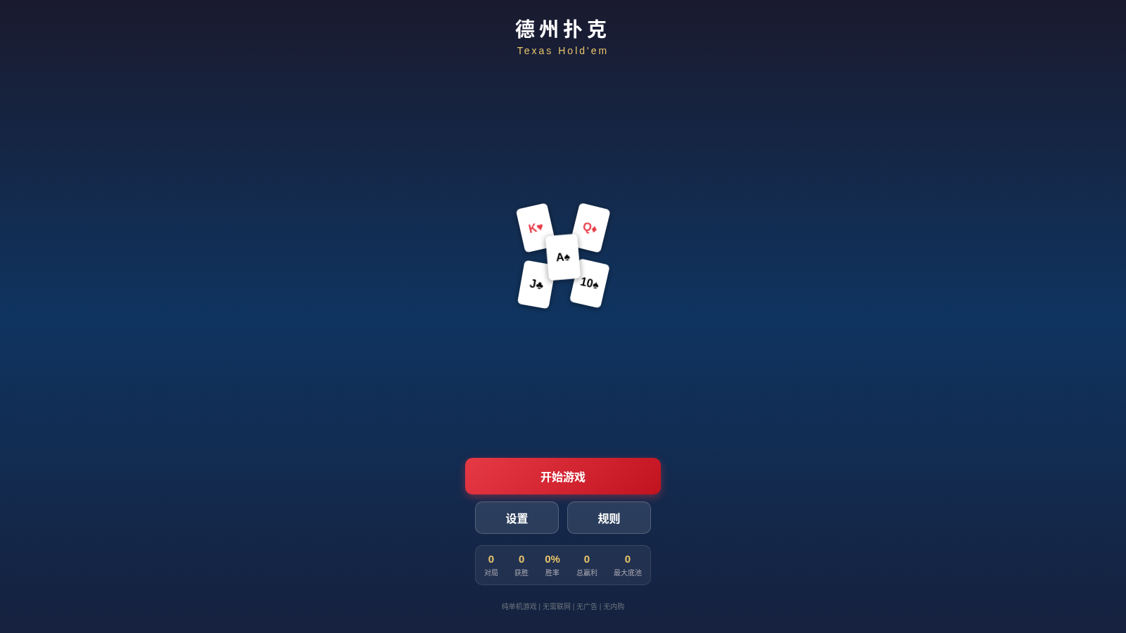 德州扑克 封面