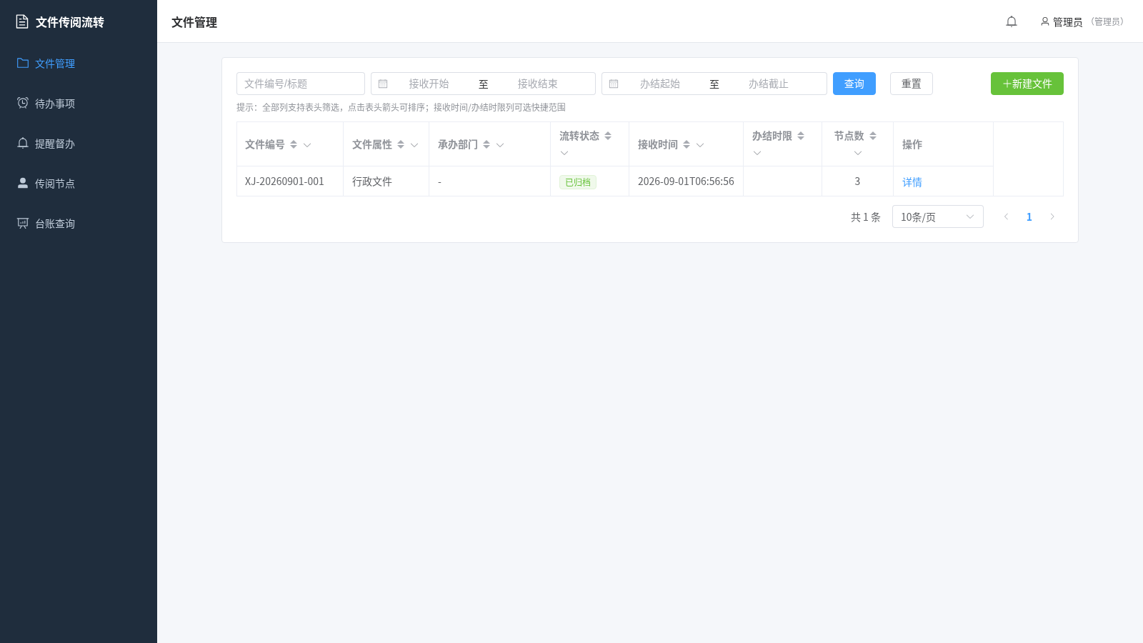 线下文件传阅流转系统 封面