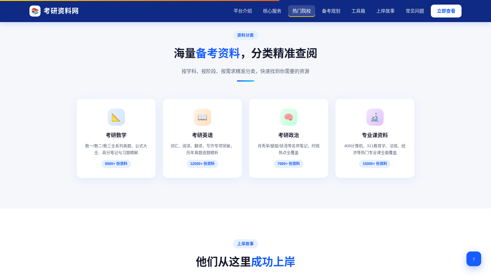考研资料网 封面
