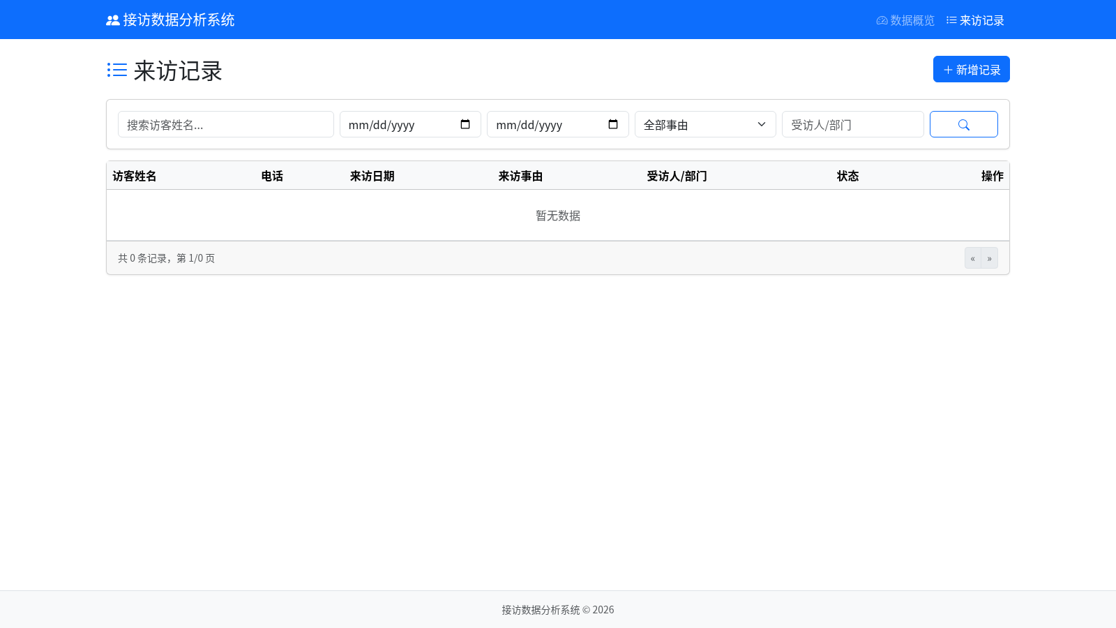接访数据分析系统 封面