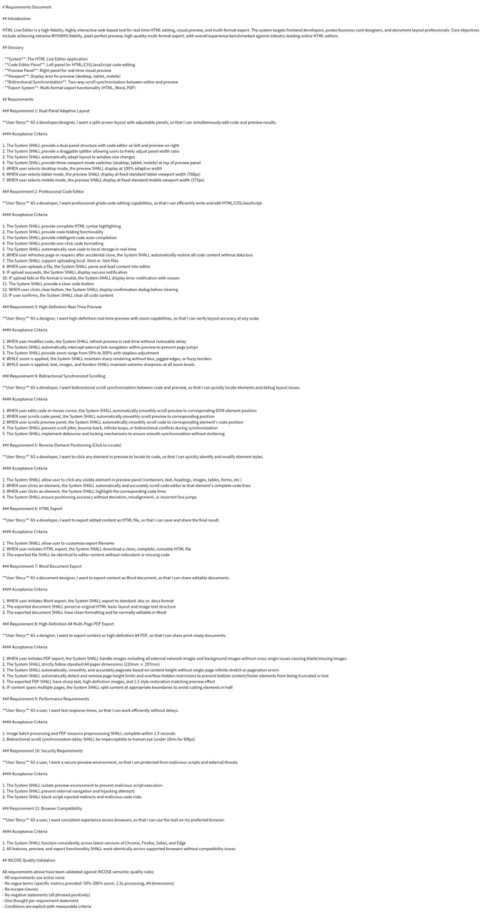 HTML Live Editor cover