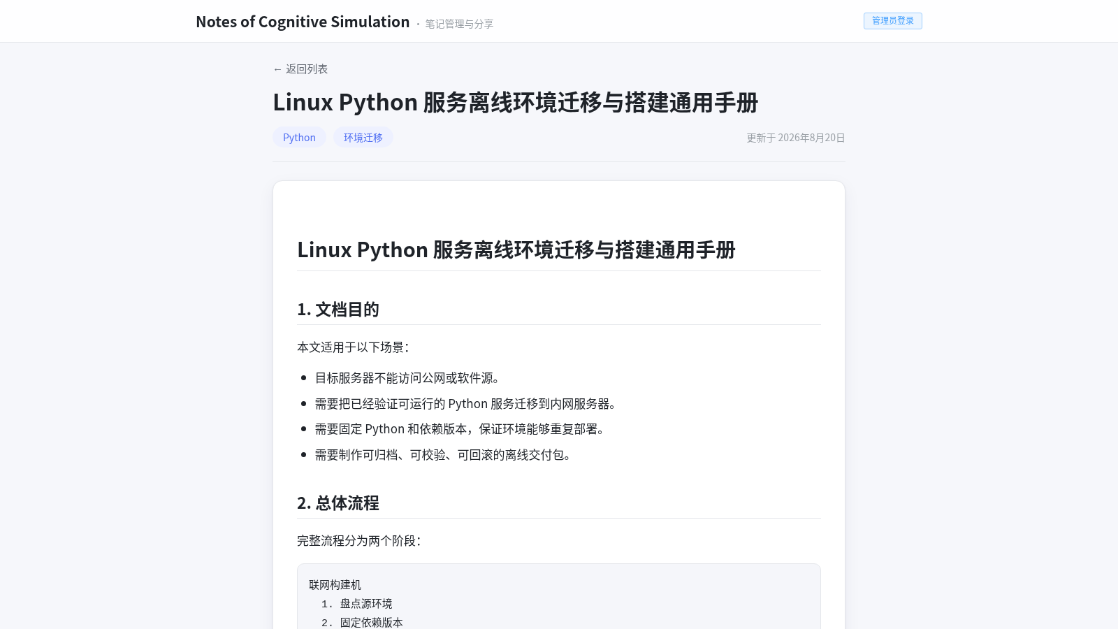 笔记管理应用 (Notes App) 封面