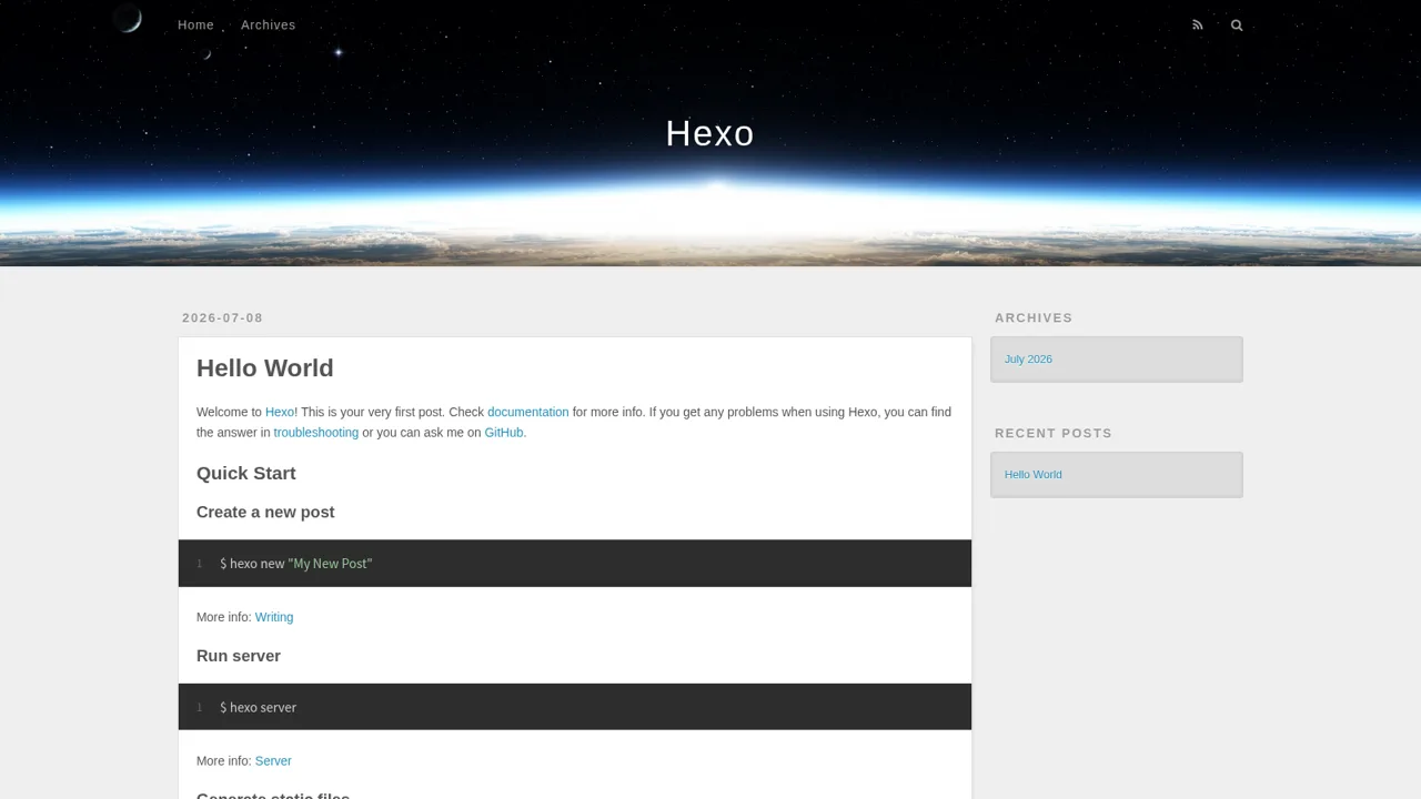 Hexo