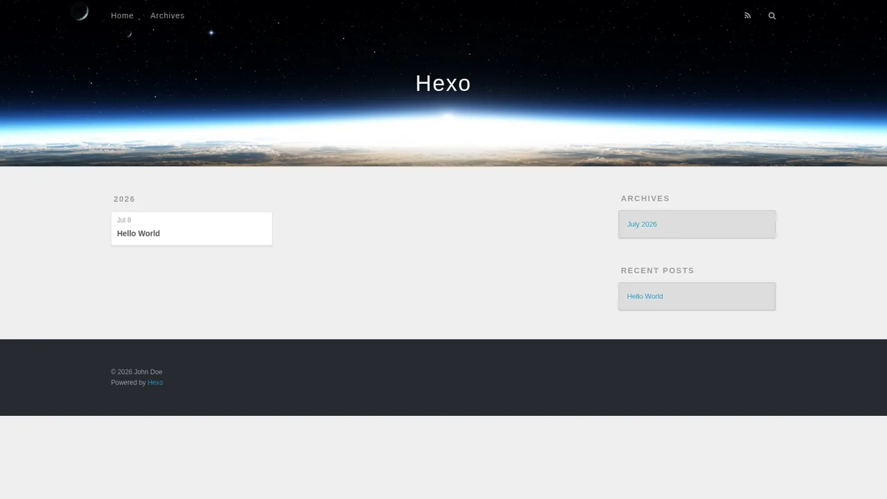 Hexo 封面